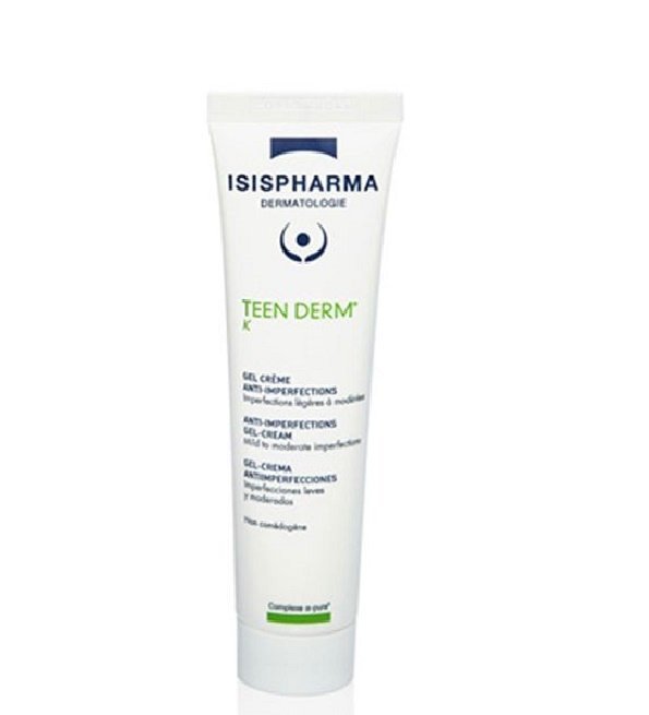 Isis-Teen-Derm-K-gel-creme-30ml.jpg ISISPHARMA TEEN DERM K Gel Crème Anti Imperfections 30ml – Image 1