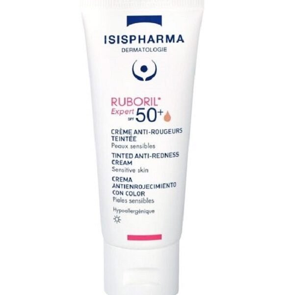 ISISPHARMA RUBORIL Expert SPF50+ Crème Anti Rougeurs Teintée 40ml