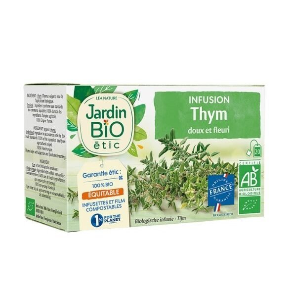 JARDIN BIO INFUSION THYM 20 SACHET