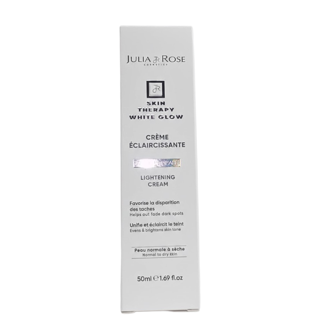 Julia-Rose-Skin-Therapy-White-Glow-Creme-Eclaircissante-50ml.png Julia & Rose Skin Therapy White Glow Creme Eclaircissante 50ml – Image 1