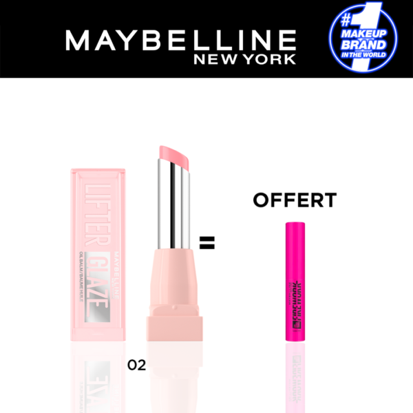 Maybelline Lifter Glaze 02 Pink Drip = Mini Mascara OFFERTE