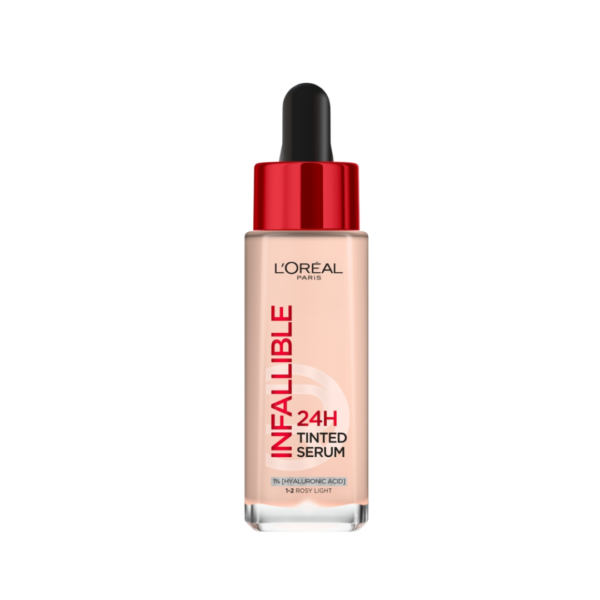 L&rsquo;Oreal Paris Infallible 24H Tinted Serum 30ml 1-2 Rosy light