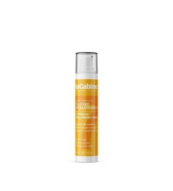 LaCabine-7x-Pure-Hyaluronic-instant-Filler-15ml.jpg LACABINE Acide hyaluronique pur 7X | 15 ml Comblement instantané des rides – Image 1
