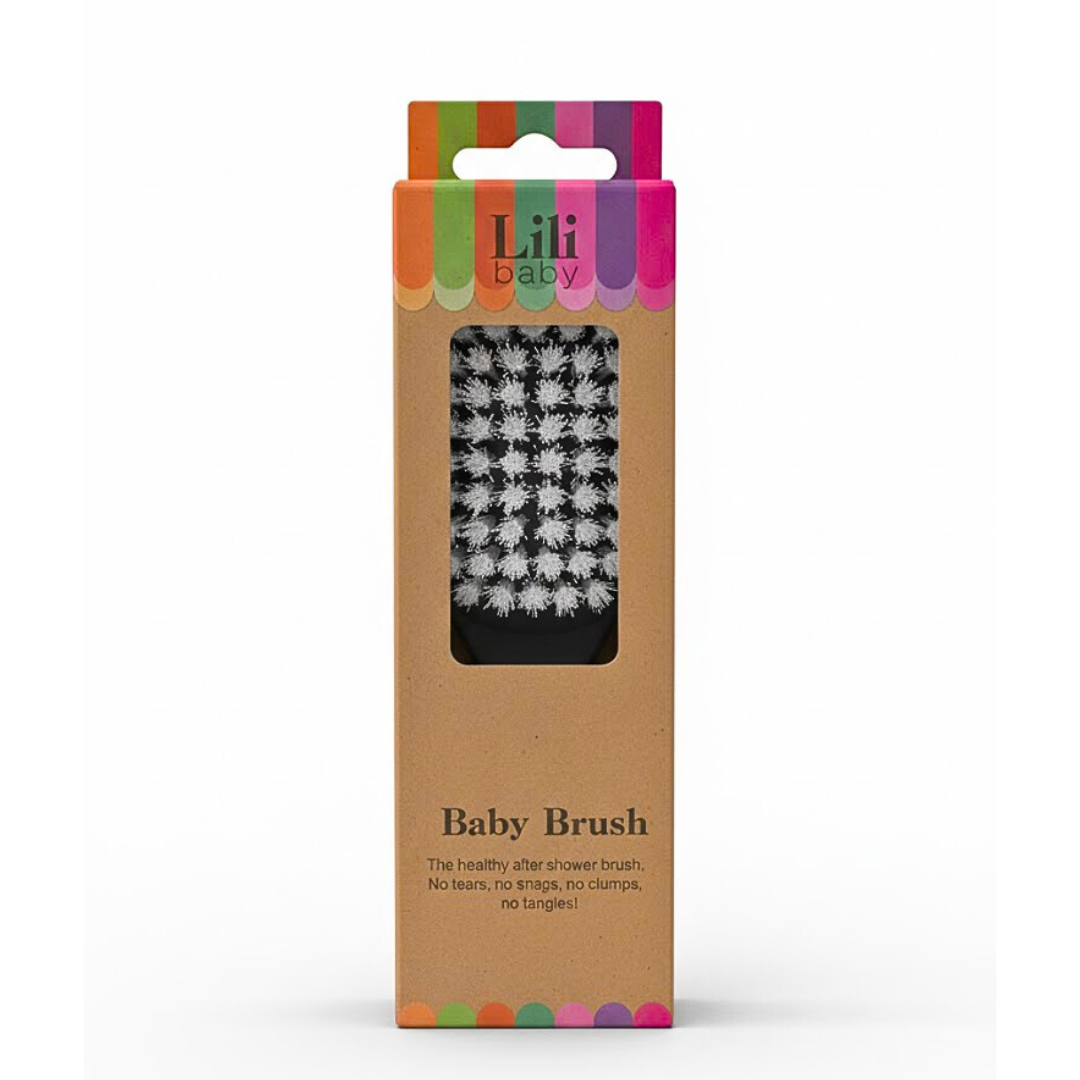 Lili-Care-Brosse-Peigne-Bebe.png Lili Care Brosse & Peigne Bebe Couleur Aleatoire – Image 1