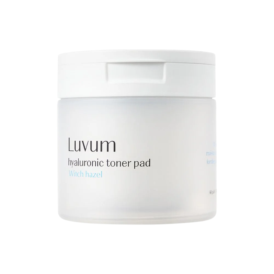 Luvum-Witch-Hazel-Hyaluronic-Toner-Pad-130ml.png Luvum Witch Hazel Hyaluronic Toner Pad 130ml – Image 1