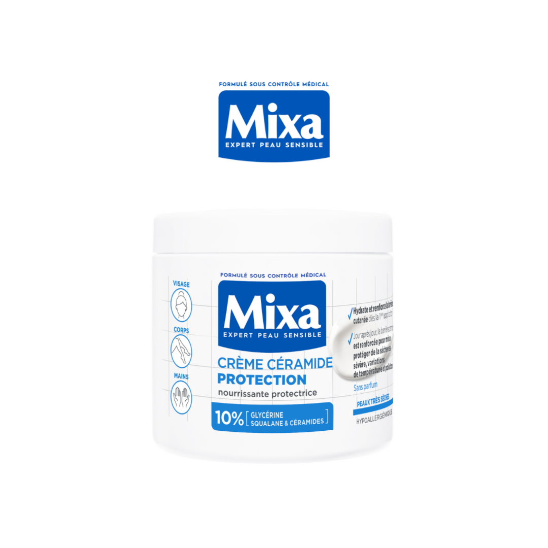 MIXA-Creme-Ceramide-Protection-Peaux-Tres-Seches-400ml.png Mixa Creme Ceramide Protection 400ml – Image 1