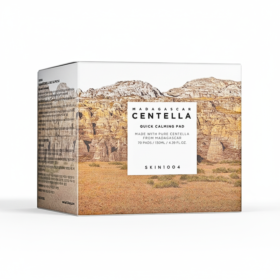 Madagascar-Centella-Quick-Calming-Pad-70-pads130ml.png SKIN 1004 Centella Quick Calming Pad 70 Pads/130ml – Image 1