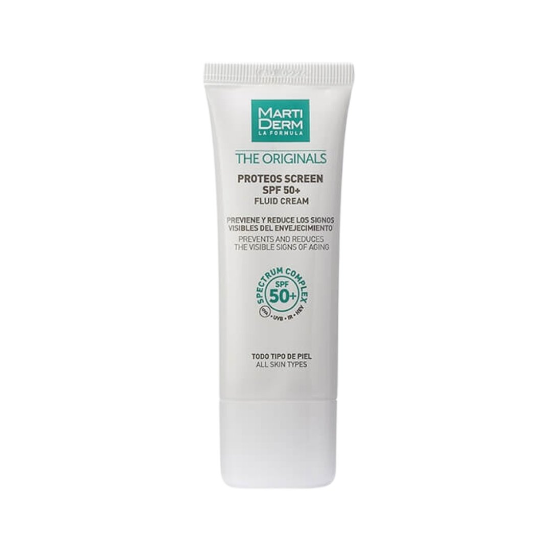 Martiderm-Proteos-Screen-fluid-cream-spf50-40ml-1.png Martiderm Proteos Screen Fluid Cream spf50+ 40ml – Image 1