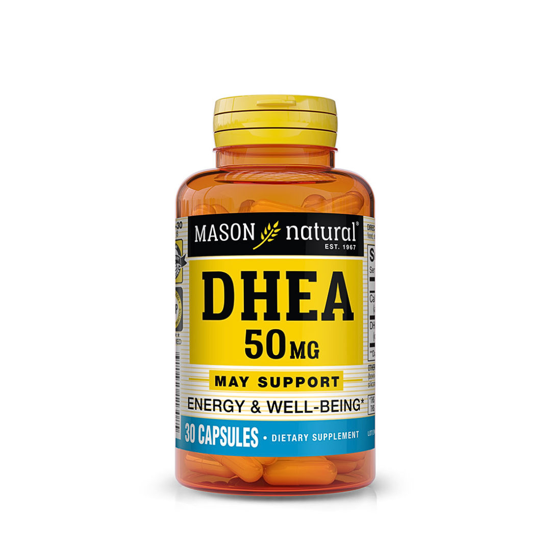 Mason-Natural-DHE-50-mg-30-capsules.png Mason Natural DHE 50 Mg 30 Capsules – Image 1