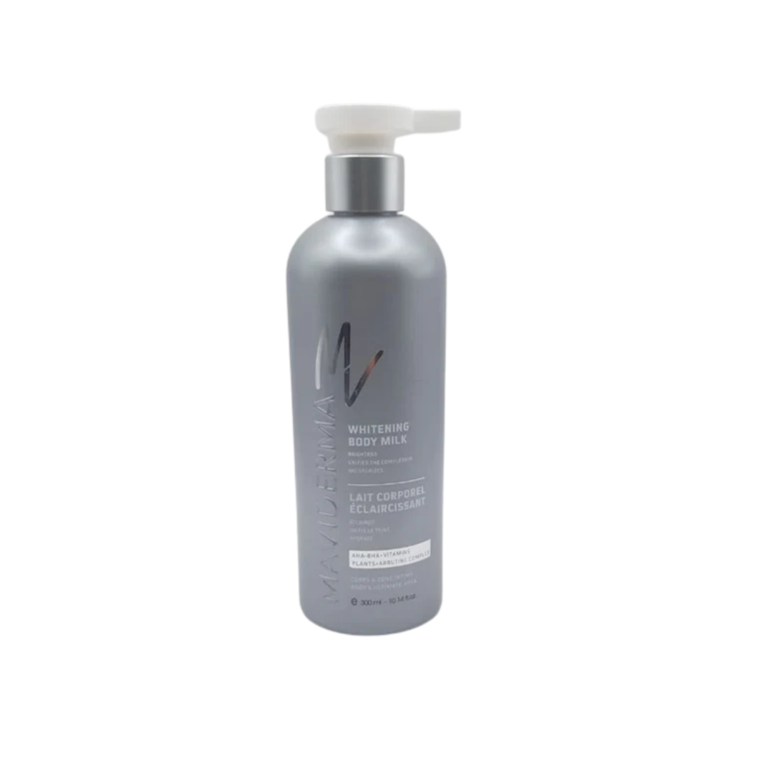 Maviderma-Lait-Corporel-Eclaircissant-300ml.png Maviderma Lait Corporel Eclaircissant 300ml – Image 1