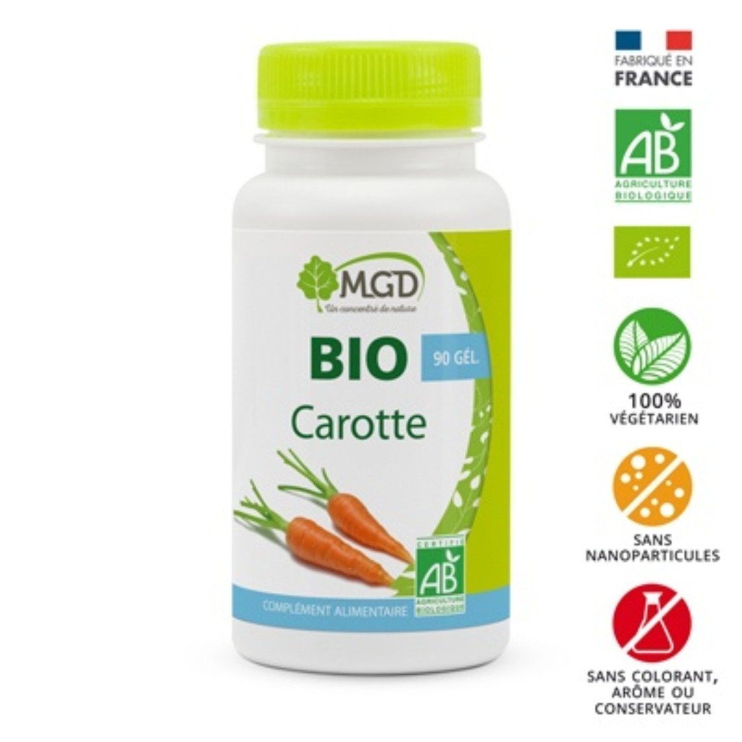 Mgd-Carotte-90-gelules.jpg Mgd Nature Carotte 90 gelules – Image 1