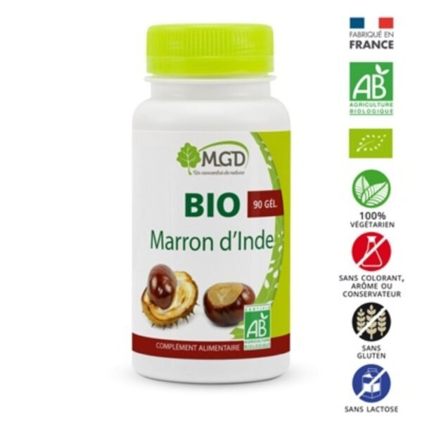 Mgd Nature Marron d&rsquo;inde 90 gelules