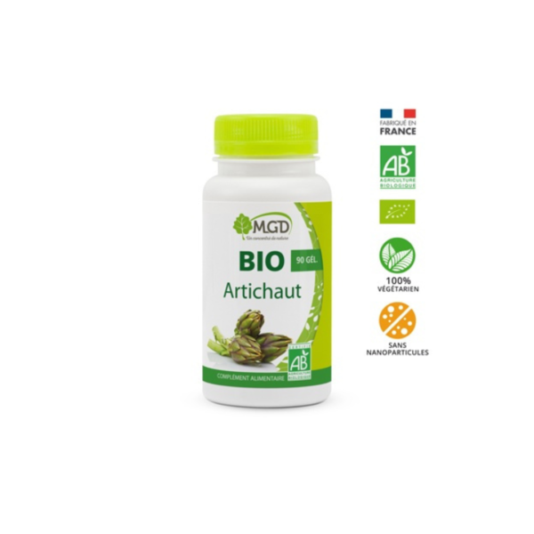Mgd Nature Artichaut Bio – 90 Gélules