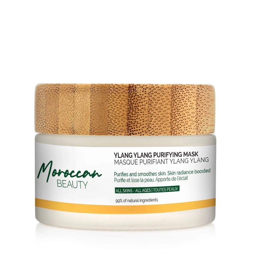 Moroccan-Beauty-Masque-purifiant-Ylang-Ylang-50ml-1.jpg Moroccan Beauty Masque Purifiant Ylang Ylang 50ml – Image 1