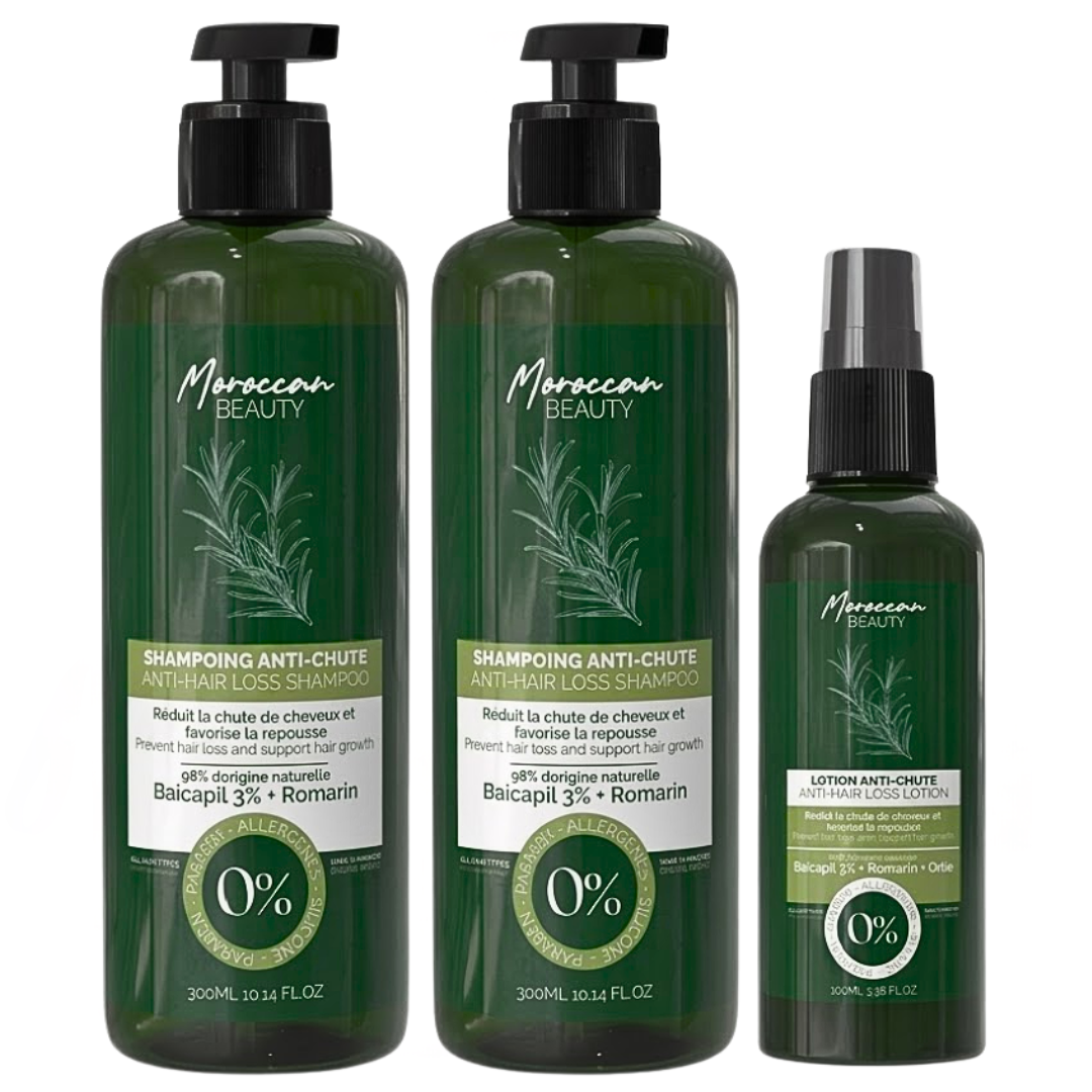 Moroccan-Beauty-Pack-Famille-2-Shamp-Anti-Chute-300mlLotion-100ml.png Moroccan Beauty Deux Shampoing Anti-Chute 300ml+Lotion 100ml Pack Famille – Image 1