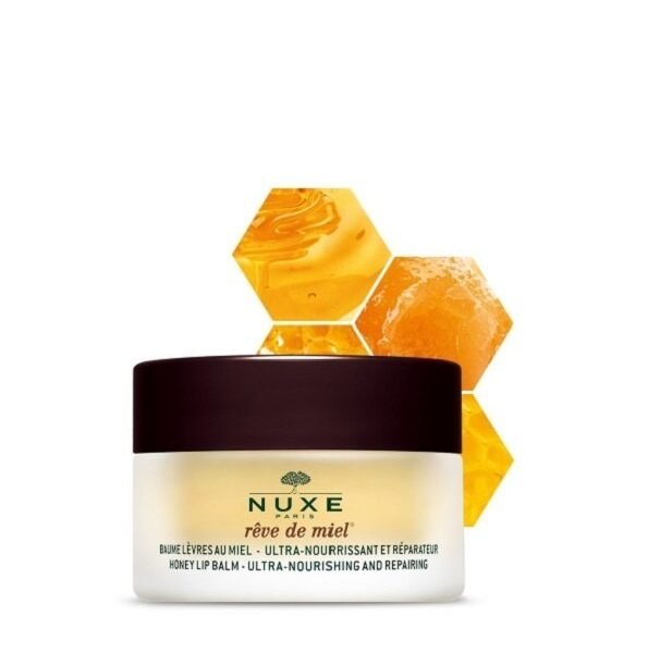 NUXE Rêve de Miel Baume Lèvres au Miel Ultra nourrissant et Réparateur