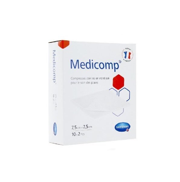 Hartmann medicomp compresse 7.5*7.5