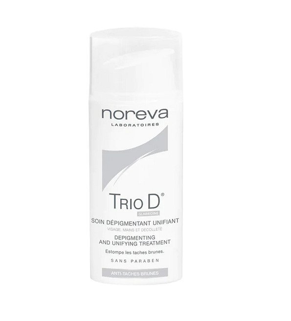 Noreva-Trio-D-Soin-Depigmentant-Unifiant-Emulsion-Hydroquinone-30ml-beautymall-prapharmacie-maroc.jpg NOREVA Trio D Glabridine Soin Depigmentant Unifiant 30ml – Image 1