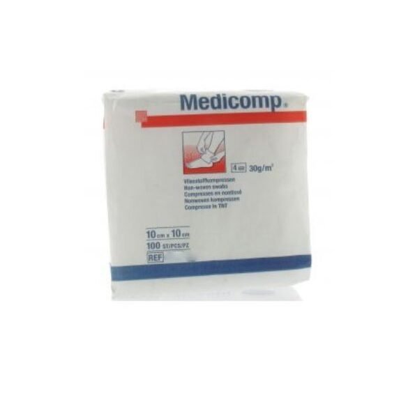 Hartmann medicompresses 10*10cm 100/boite