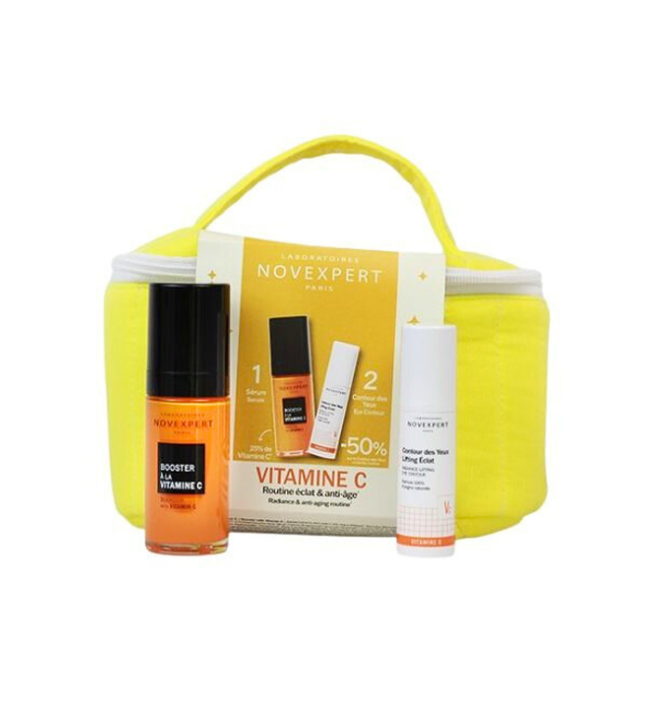 Novexpert-Booster-Vit-C-Contour-Yeux-L.-Eclat-Trousse.png Novexpert Booster Vitamine C +Contour Yeux Lifting Eclat Trousse – Image 1
