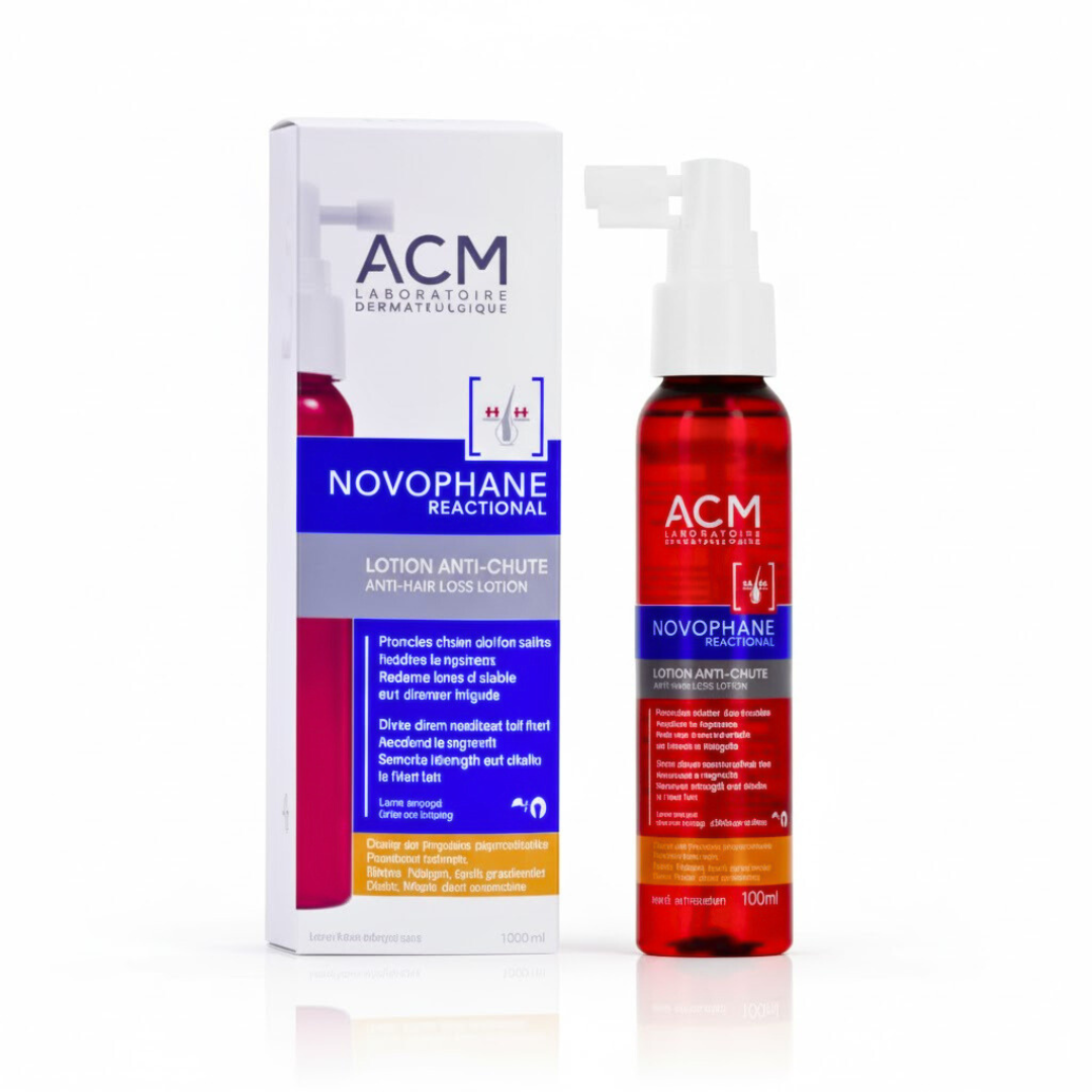 Novophane-Reactional-Lotion-Anti-chute-100ml.png ACM Novophane Reactional Lotion Anti-Chute 100ml – Image 1