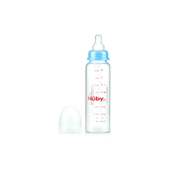 Nuby Biberon En Verre Standard 240ml+3m ID1179