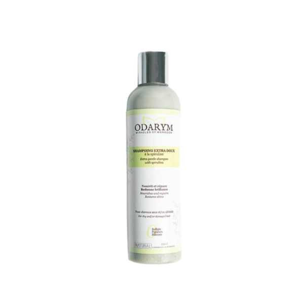 Odarym Shampoing Liquide EXTRA DOUX à La Spiruline et à L&rsquo;huile de Coco