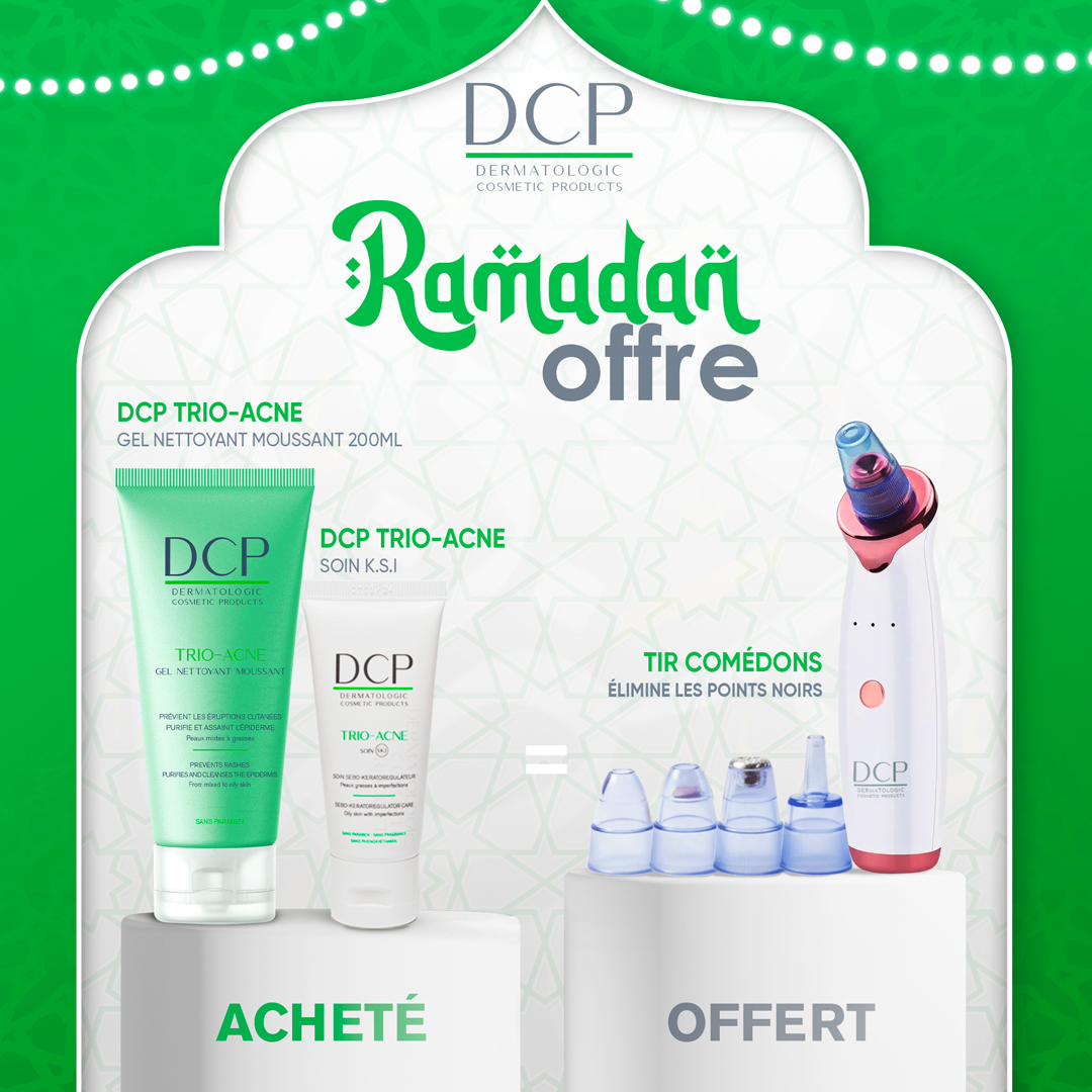 Offre-DCP-ramadan-26-1.png DCP TRIO ACNE GEL NETTOYANT + TRIO ACNE SOIN SKI = Tir Comedons Offert – Image 1
