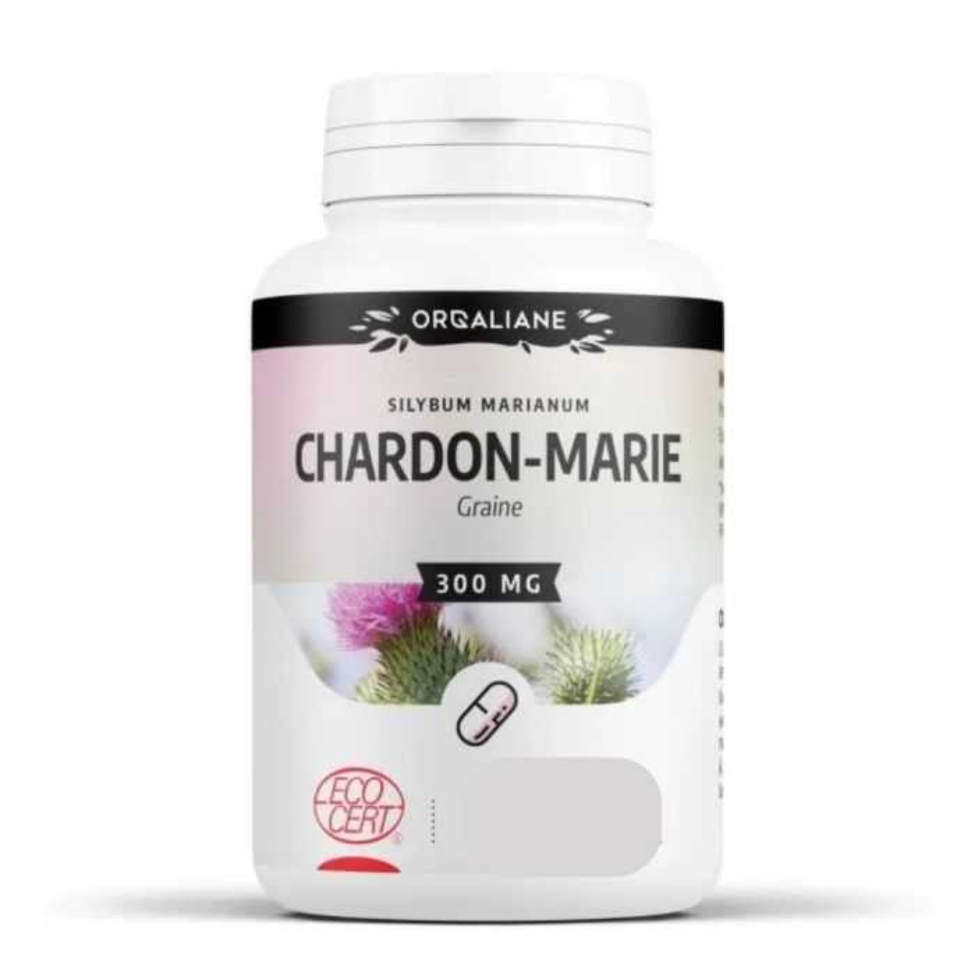Orgaliane-Chardon-Marie-100-gelules-300mg-1.png GPH Orgaliane Chardon Marie 100 Gelules 300mg – Image 1