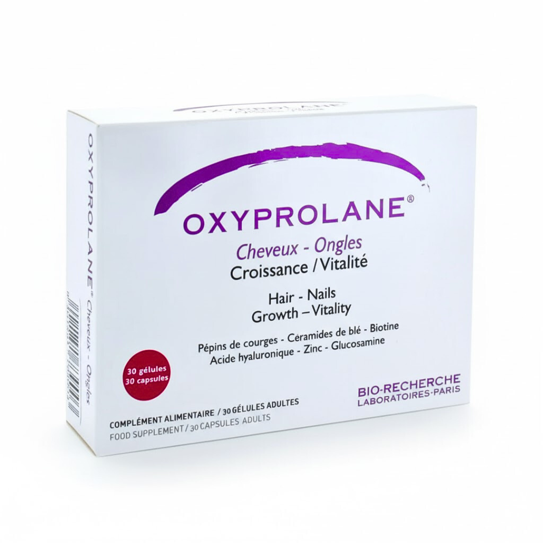 Oxyprolane-Cheveux-Et-Ongles-30-Gelules.png Oxyprolane Cheveux Et Ongles 30 Gelules – Image 1