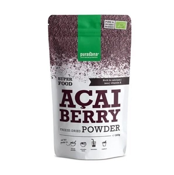 PURASANA POUDRE DE BAIE D&rsquo;AÇAI 100G