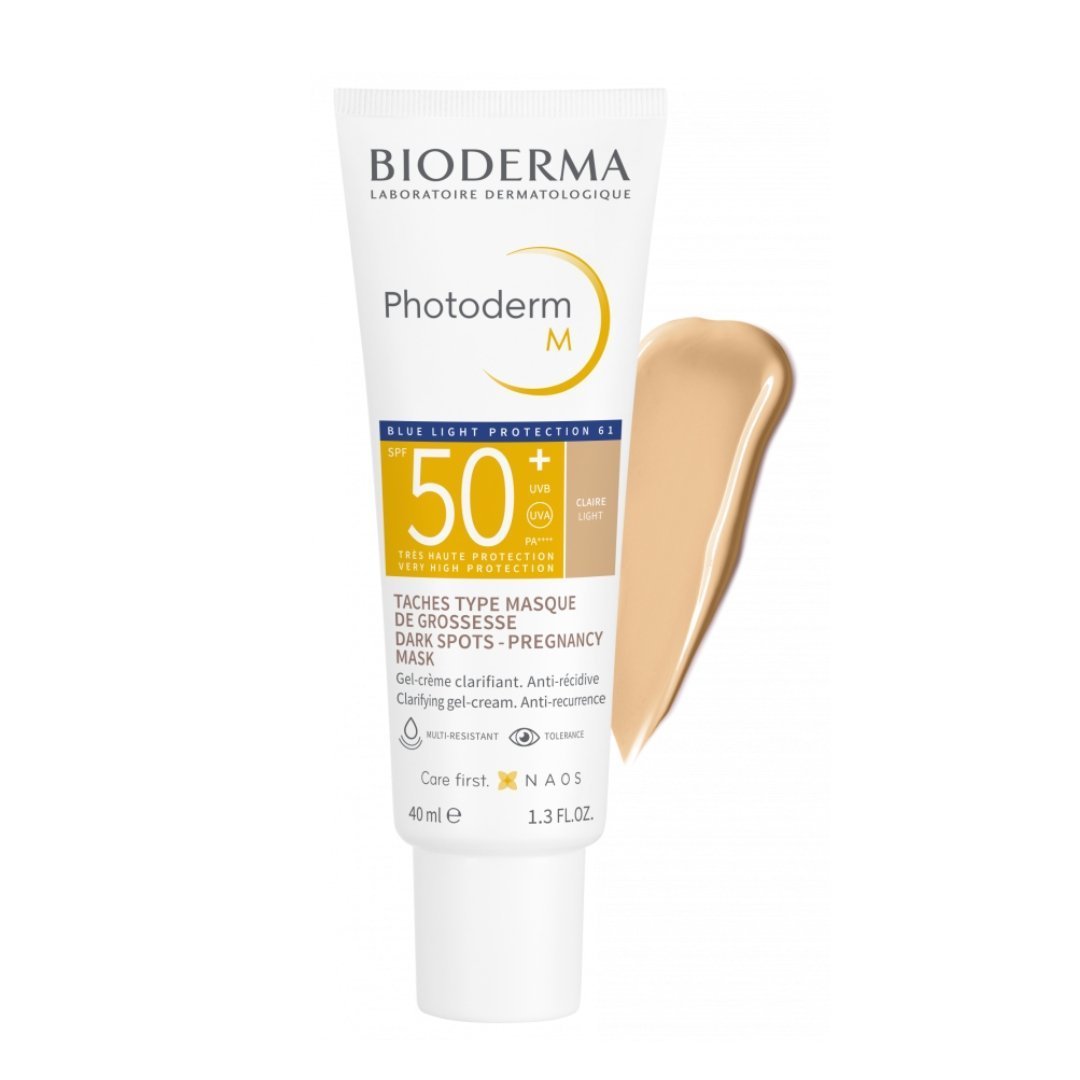 Photoderm-M-ecran-spf50-teinte-claire-40ml-1.jpg Bioderma Photoderm M Ecran Spf50+ Teinte Claire 40ml – Image 1