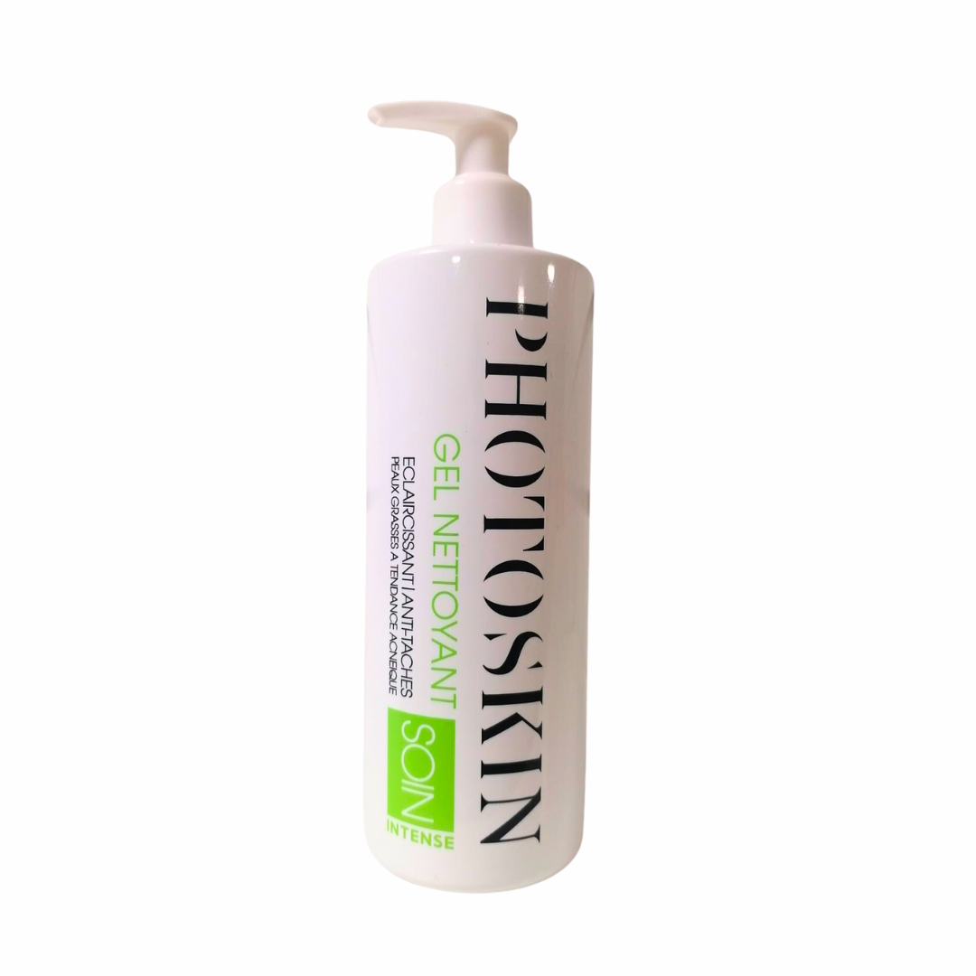 Photoskin-gel-nettoyant-Pg-400ml-1.png Photoskin Gel Nettoyant Peaux Grasses 400ml – Image 1