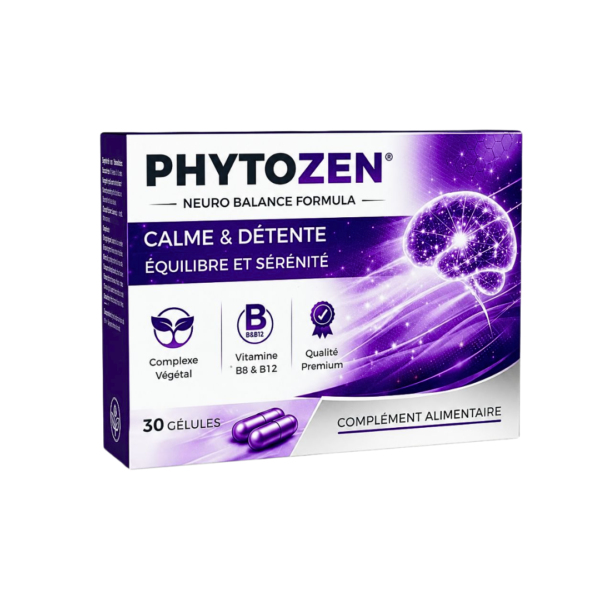 Phytozen Calme et Détente Anti Stress – 30 Gélules