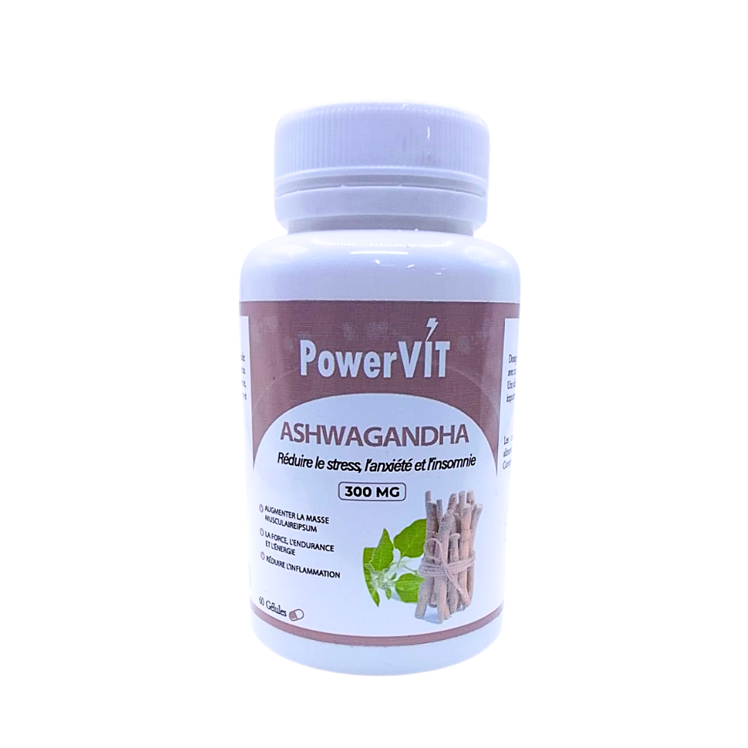 Powervit-Ashwaganda-300mg-60gelules.png PowerVit Ashwaganda 300mg 60 Gelules – Image 1