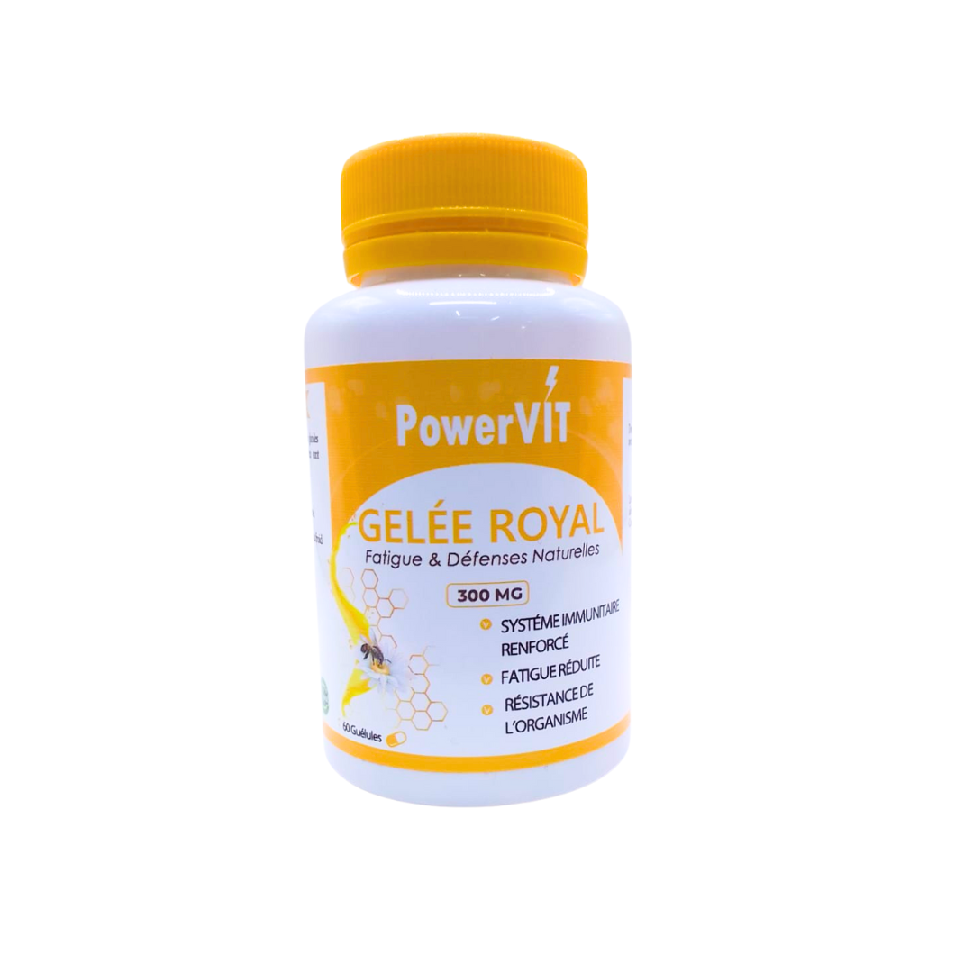 Powervit-Gelee-Royal-300mg-60gelules-1.png PowerVit Gelee Royal 300mg 60 Gelules – Image 1