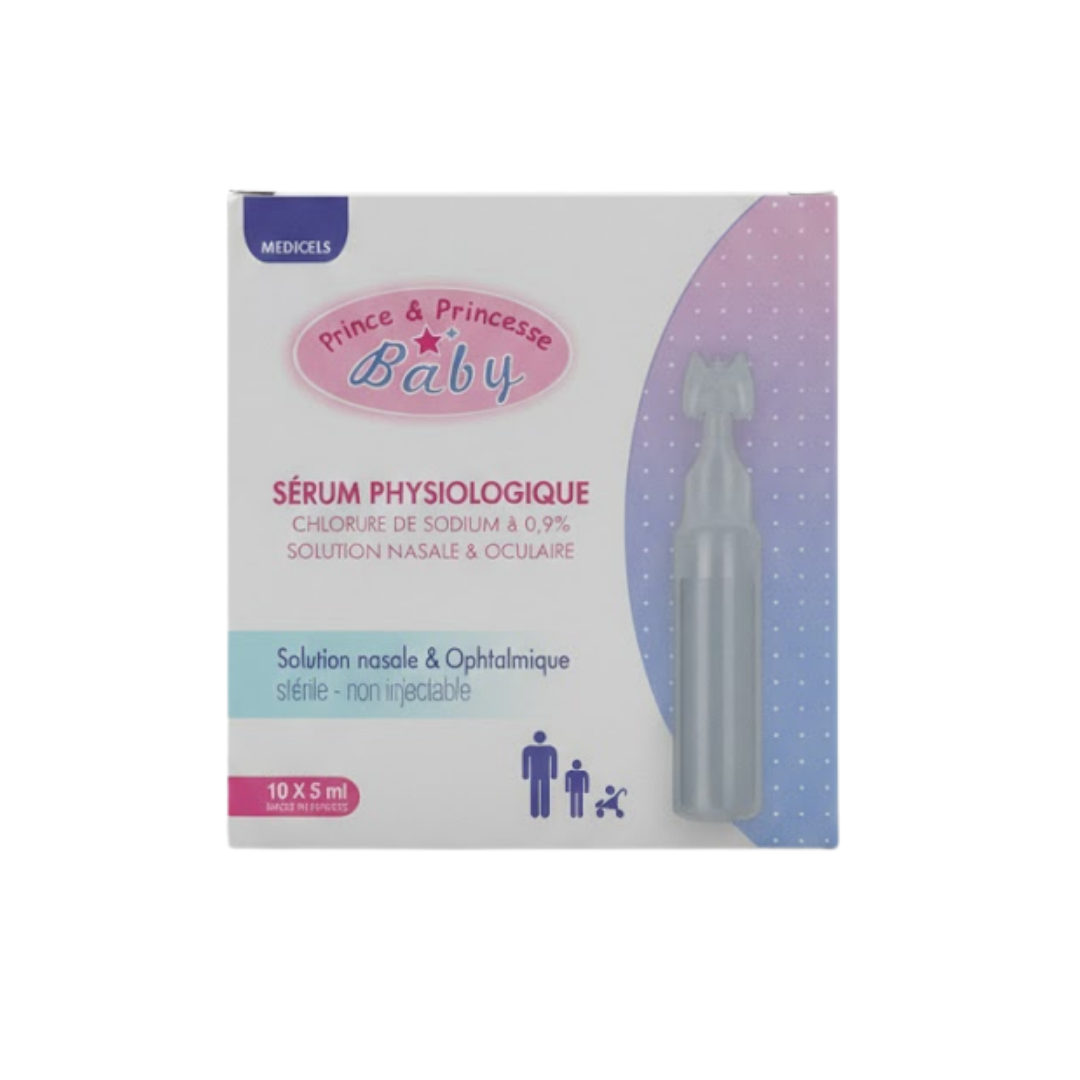 Prince-princesse-Serum-physio-105.png Prince & Princesse Serum Physiologique 10 x 5Ml – Image 1