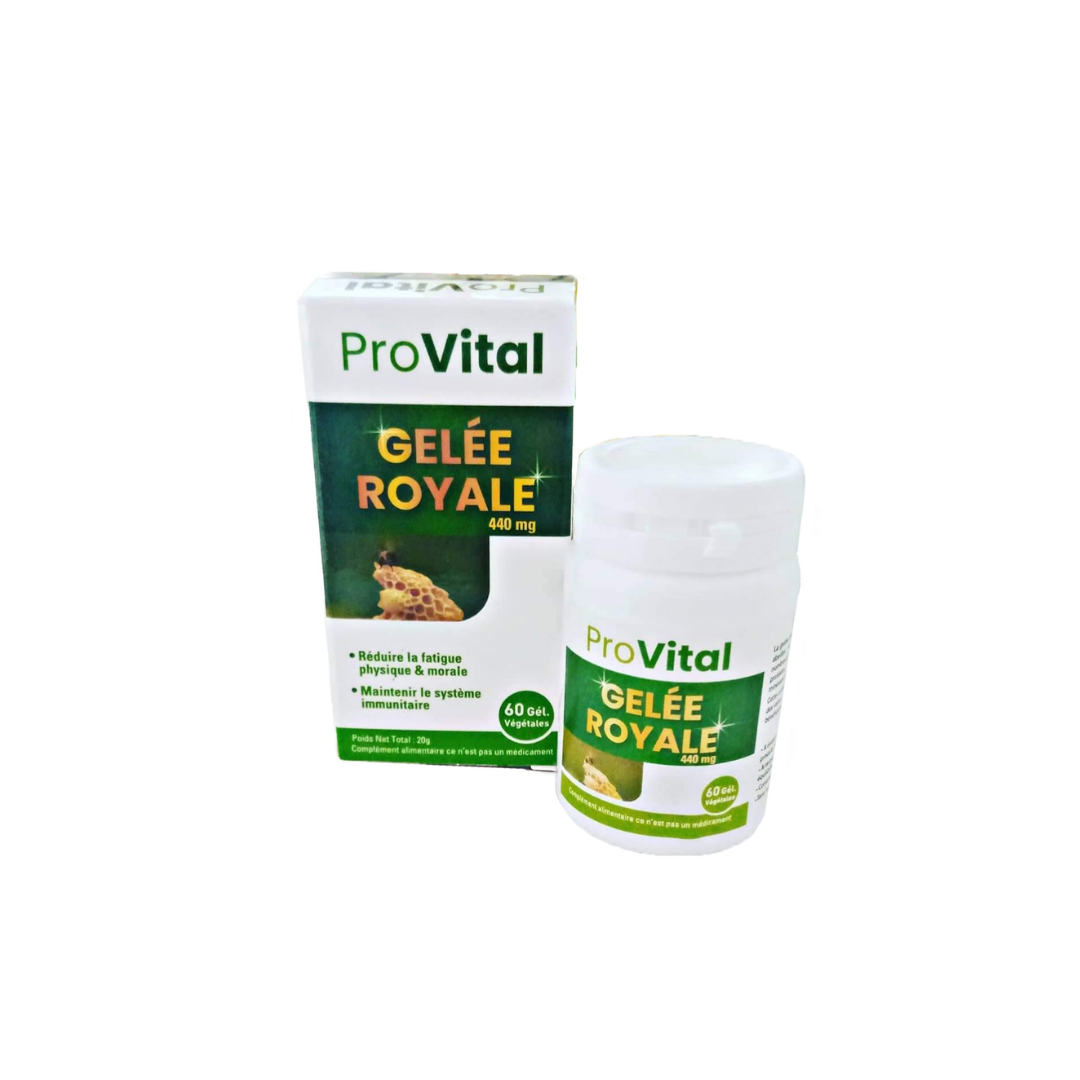 Pro-Vital-Gelee-Royale-440mg-60Gelules-1.png Pro Vital Gelee Royale 440mg 60Gelules – Image 1
