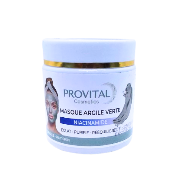Pro Vital Niacinamide Masque Argile Verte 200g