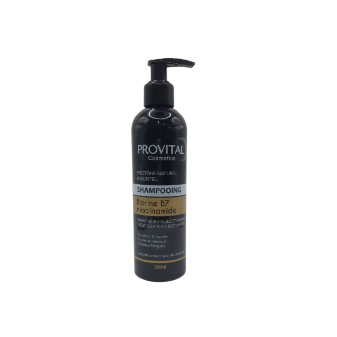 Pro-Vital-Shamp-Biotine-B7-Niacinamide-250ml.png Pro Vital Shampoing Biotine B7 Niacinamide 250ml – Image 1