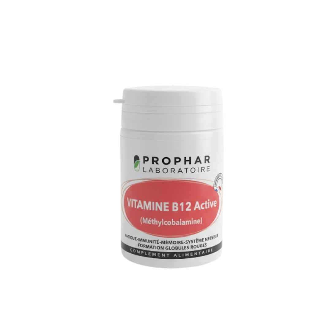 Prophar-Vitamine-B12-Active-30-Gelules.png Prophar Vitamine B12 Active 30 Gelules – Image 1