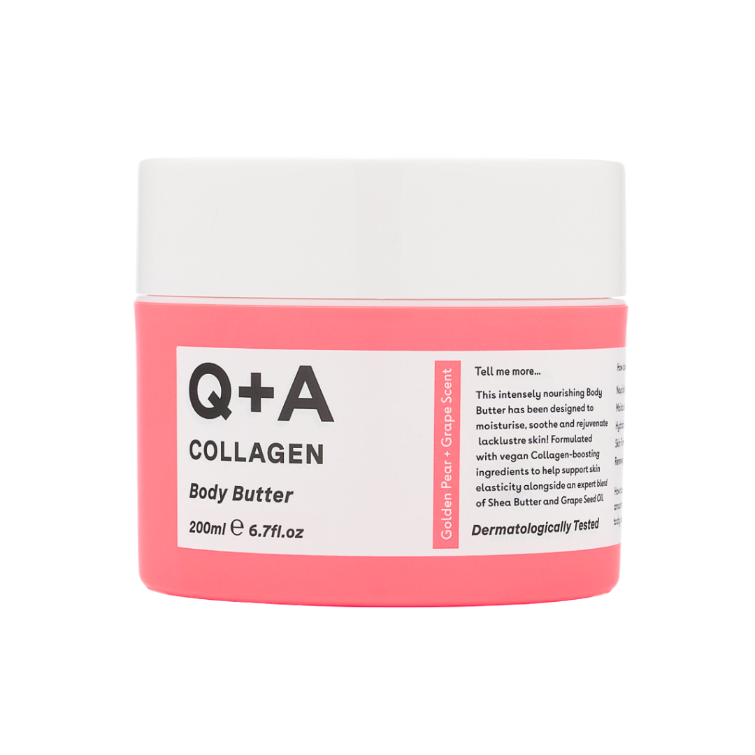QA-Collagen-Body-Butter-200ml.png Q+A Collagen Body Butter 200ml – Image 1