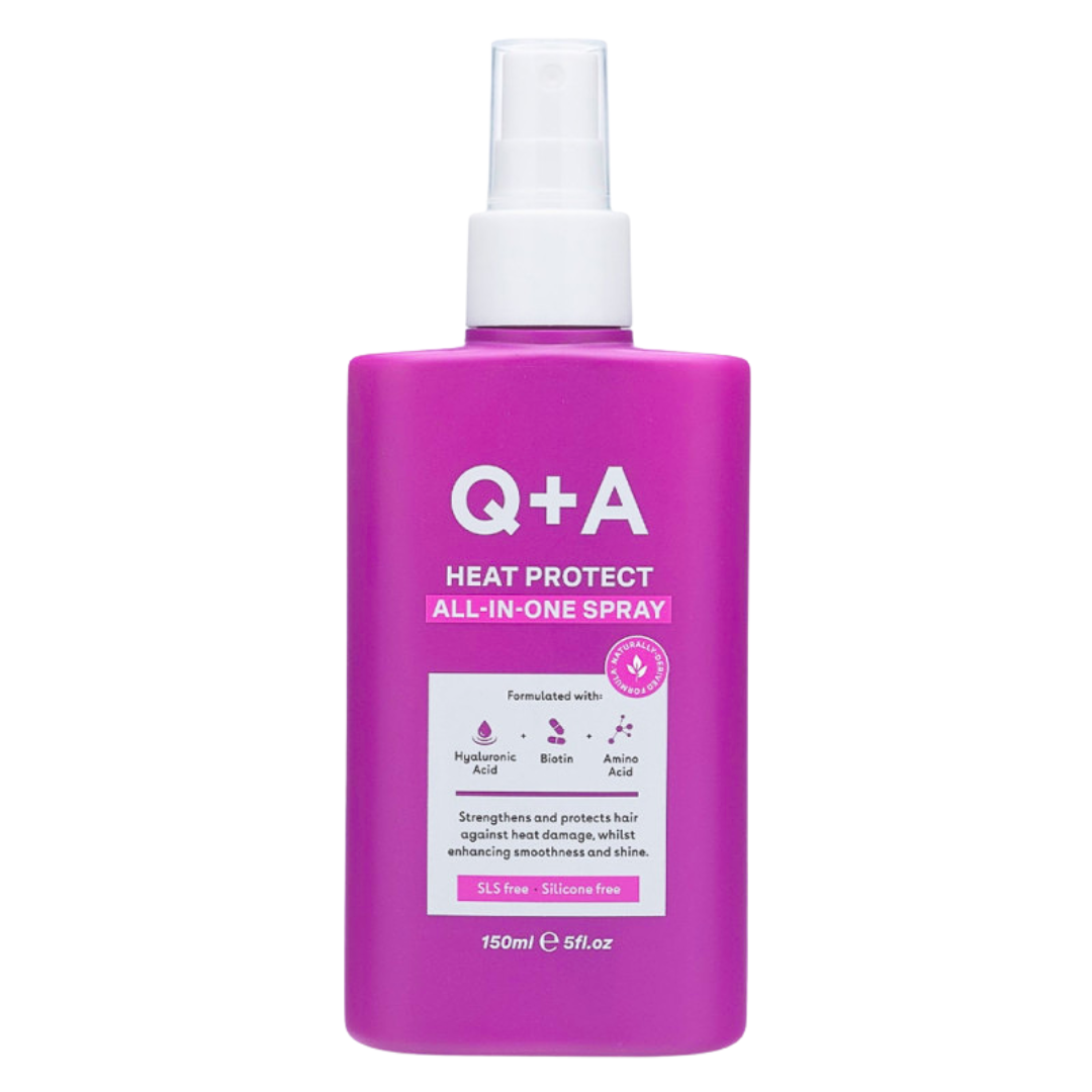 QA-Heat-Protect-All-in-On-Spray-150ml.png Q+A Heat Protect All-In-On Spray 150ml – Image 1