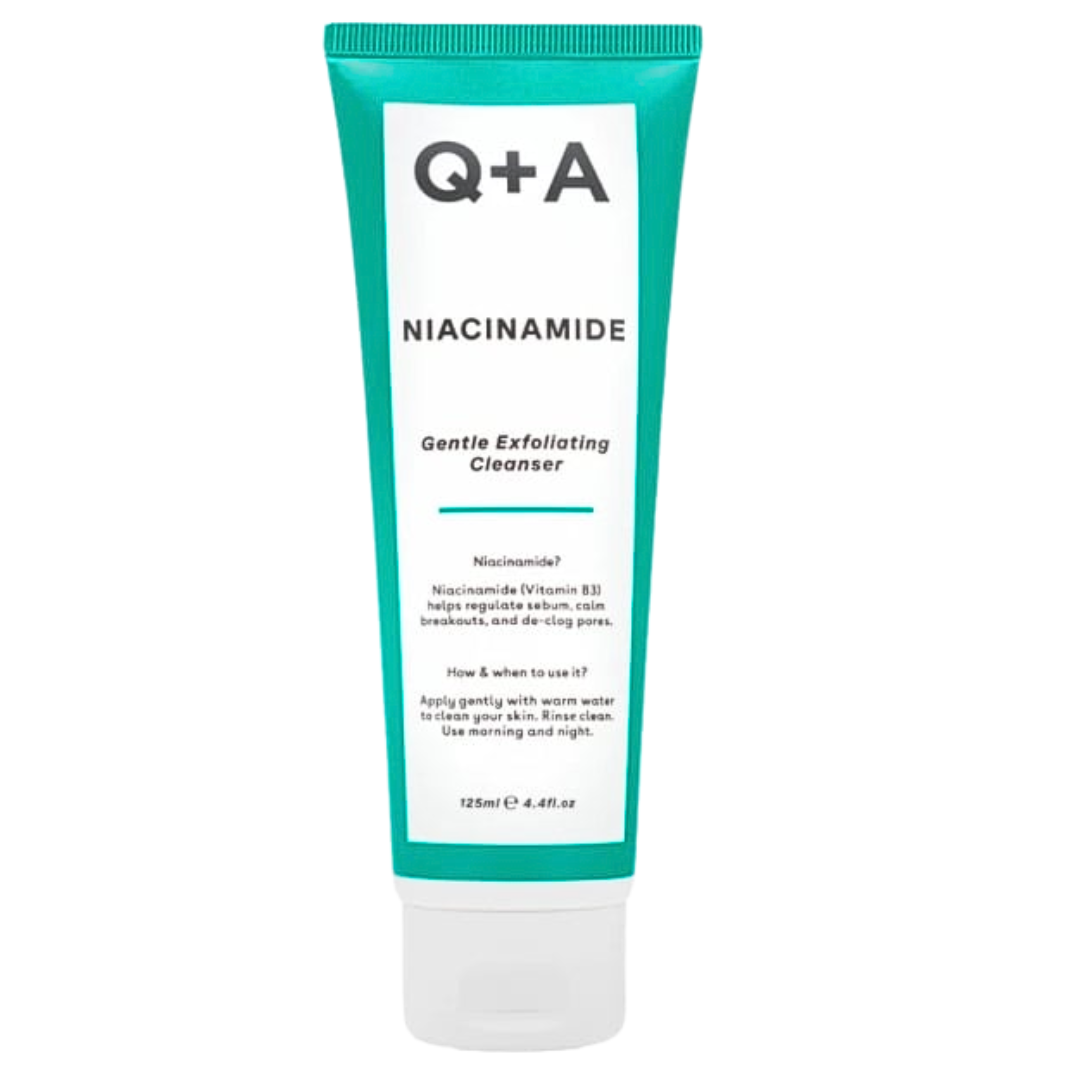 QA-Niacinamide-Gentle-Exfolianting-Cleanser-125ml.png Q+A Niacinamide Gentle Exfolianting Cleanser 125ml – Image 1