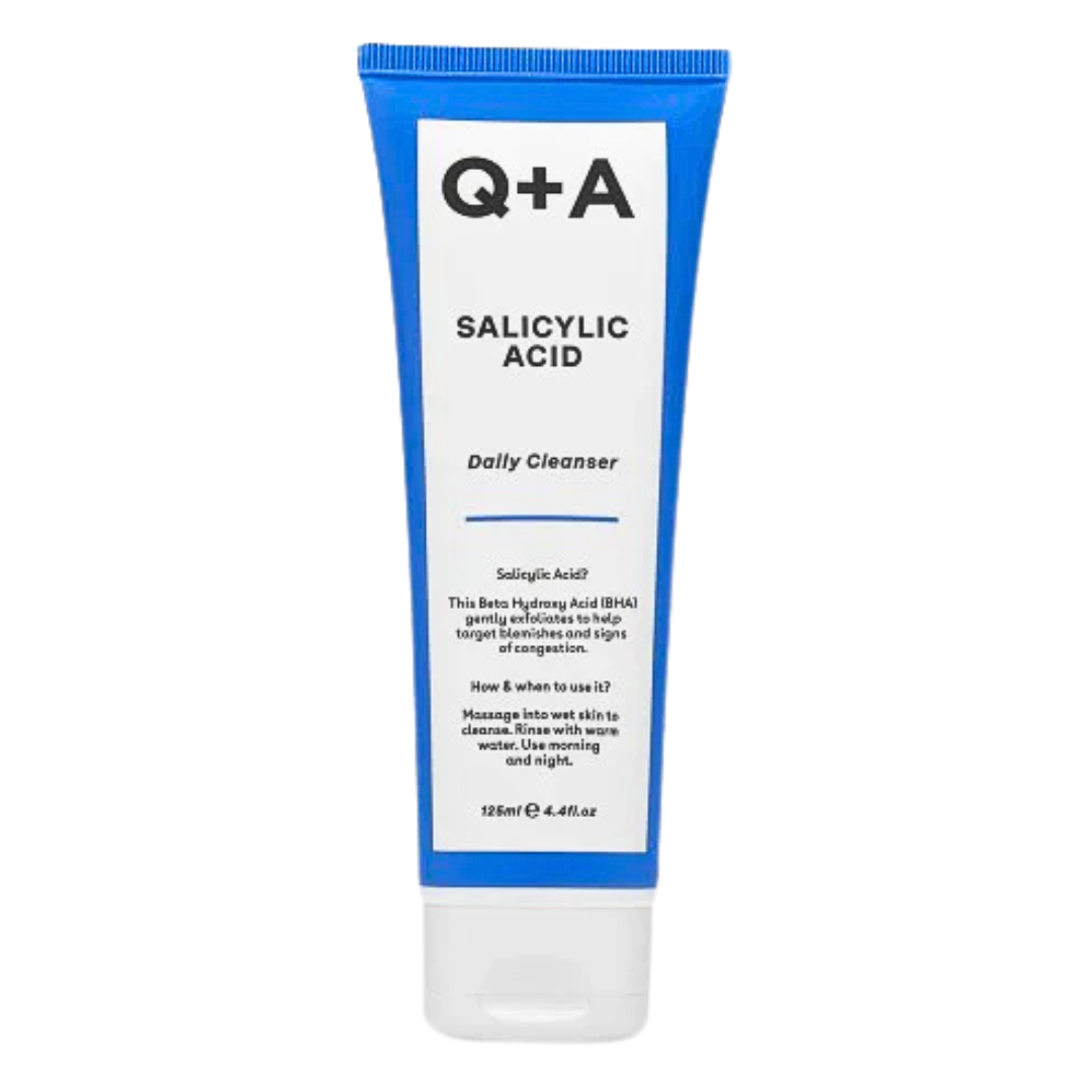 QA-Salicylic-Acid-Cleanser-125ml.png Q+A Salicylic Acid Cleanser 125ml – Image 1