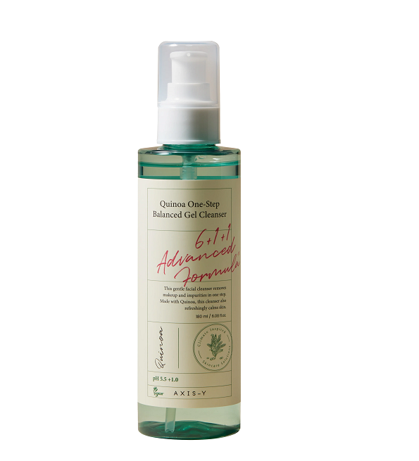 QUINOAONE-STEPBALANCEDGELCLEANSER180ML-1.png AXIS-Y QUINOA ONE-STEP BALANCED GEL CLEANSER 180ML – Image 1