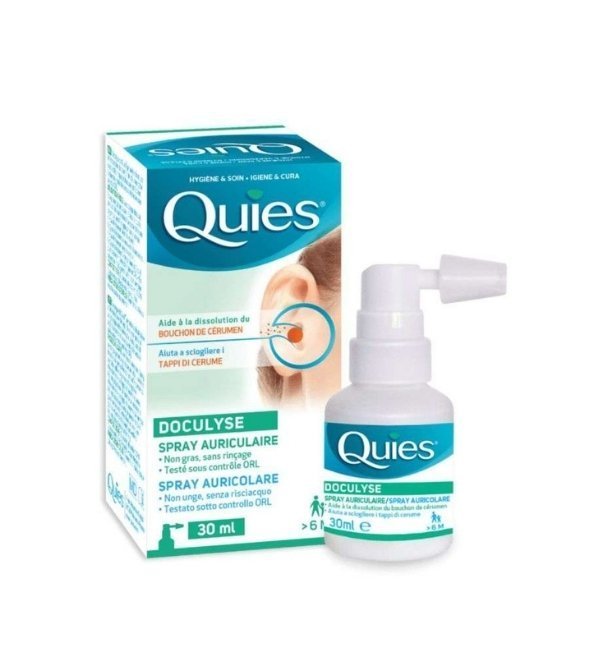 Quies-Doculyse-anti-bouchon-de-Cerumen-30Ml-1-1.jpg Quies Doculyse Anti Bouchon de Cerumen 30Ml – Image 1