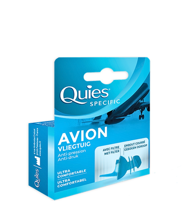 Quies-Specific-Avion-1paire-Adulte.png Quies Specific Avion 1paire Adulte – Image 1