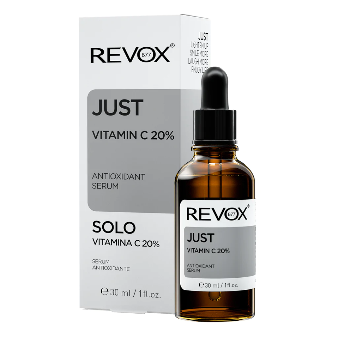 REVOX-JUST-Vitamine-C-20-Antioxidant-Serum-30ml-1.png REVOX JUST Vitamine C 20% Antioxidant Serum 30ml – Image 1