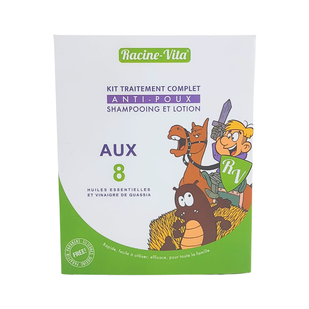 Racine-Vita-Pack-Anti-Poux-.png Racine Vita Pack Anti Poux Shampooing 250ml+Lotion 250ml – Image 1